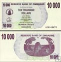 *10 000 Dolárov Zimbabwe 2006, P46b UNC