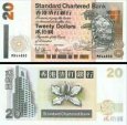 *20 Dolárov Hong Kong 1985-92 SCHB P279 UNC