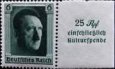 *Známka Nemecká ríša 1937 Adolf Hitler, nerazítkovaná NH *Známka Nemecká ríša 1937 Adolf Hitler, nerazítkovaná NH