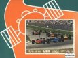 Známky Ajman 1969 Závodné automobily formule, nerazítkovaný blok Známky Ajman 1969 Závodné automobily formule, nerazítkovaný blok