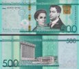 *500 Pesos Oro Dominikánska Republika 2017, P195 UNC *500 Pesos Oro Dominikánska Republika 2017, P195 UNC