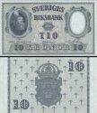 **10 Korún Švédsko 1957, P43e UNC **10 Korún Švédsko 1957, P43e UNC