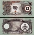*1 Libra Biafra 1968-69, P5 UNC *1 Libra Biafra 1968-69, P5 UNC
