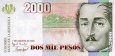 *2000 Pesos Oro Kolumbia 1999 P445e UNC *2000 Pesos Oro Kolumbia 1999 P445e UNC