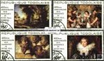 *Známky Togo 1977 Rubensove maľby, razítkovaná séria
