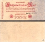 *500 000 nemeckých mariek Nemecko 1923, P92b XF