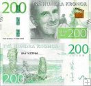 *200 Korún Švédsko 2015, P72a UNC