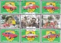 *Známky Guinea 1998 Enzo Ferrari, razítkovaná séria *Známky Guinea 1998 Enzo Ferrari, razítkovaná séria