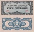 *5 centov Filipíny 1942, P134a UNC *5 centov Filipíny 1942, P134a UNC