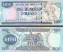 *100 Dolárov Guyana 1999-2005, P31 UNC