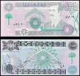 **100 irackých dinárov Irak 1991, Saddam Husajn, kópia-falzum **100 irackých dinárov Irak 1991, Saddam Husajn, kópia-falzum