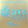 *Oficiální sada 1 cent - 5 euro San Marino 2003