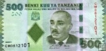 *500 Šilingov Tanzánia 2011, P40 UNC