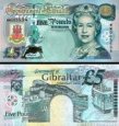 *5 Libier Gibraltar 2000, P29 Miléniové vydanie UNC *5 Libier Gibraltar 2000, P29 Miléniové vydanie UNC