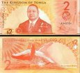 *2 Pa`anga Tonga 2023, P50 UNC *2 Pa`anga Tonga 2023, P50 UNC