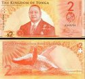 *2 Pa`anga Tonga 2023, P50 UNC