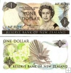 *1 novozélandský dolár Nový Zéland 1981-92, P169 UNC