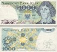 *1000 Zlotých Poľsko 1982, P146c UNC - Mikuláš Koperník *1000 Zlotých Poľsko 1982, P146c UNC - Mikuláš Koperník