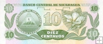 *10 Centavos Nikaragua 1991, P169 UNC