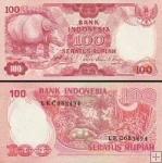 *100 Rupií Indonézia 1977, P116 UNC