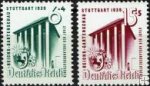 *Známky Nemecká ríša 1939 Záhradnícka výstava, MNH