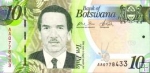 10 botswanských pula Botswana 2009-12, P30