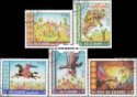 *Známky Ras Al Khaimah 1967 Rozprávky, razítkovaná séria *Známky Ras Al Khaimah 1967 Rozprávky, razítkovaná séria
