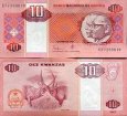 *10 Kwanzas Angola 1999-2011 P145a UNC *10 Kwanzas Angola 1999-2011 P145a UNC