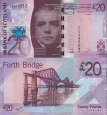 *20 libier Škótsko 2007-9 P126 UNC, Bank of Scotland *20 libier Škótsko 2007-9 P126 UNC, Bank of Scotland
