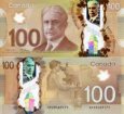 *100 Dolárov Kanada 2011-16, polymer P110 UNC *100 Dolárov Kanada 2011-16, polymer P110 UNC