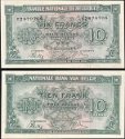10 belgických frankov Belgicko 1943, P122