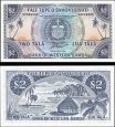 *2 Tala Samoa 1967 (2020) P17cCS UNC, oficiálny reprint *2 Tala Samoa 1967 (2020) P17cCS UNC, oficiálny reprint