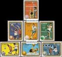 Známky Nikaragua 1984 Olympijske leto razítk. séria Známky Nikaragua 1984 Olympijske leto razítk. séria