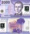 *2000 Pesos Čile 2009-21, polymer P162 UNC *2000 Pesos Čile 2009-21, polymer P162 UNC