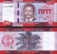 *50 Dolárov Libéria 2022, P40 UNC *50 Dolárov Libéria 2022, P40 UNC