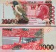 *20 000 Dobras Svätý Tomáš a Princov ostrov 1996-2013, P67 UNC *20 000 Dobras Svätý Tomáš a Princov ostrov 1996-2013, P67 UNC