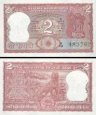 *2 Rupie India ND 1965-82, P53e AU/UNC *2 Rupie India ND 1965-82, P53e AU/UNC
