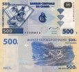 500 Frankov Kongo Dem.Rep. 2002 (2004), P96 UNC 500 Frankov Kongo Dem.Rep. 2002 (2004), P96 UNC
