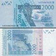 *2000 Frankov Niger (WAS) 2003-2023 P616H UNC *2000 Frankov Niger (WAS) 2003-2023 P616H UNC