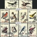 Známky Rumunsko 1993 Vtáci, razítkovaná séria