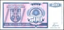 *500 Dinárov Bosna Hercegovina 1992, P136 UNC