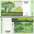 *2000 Ariary Madagaskar 2004, P90b UNC *2000 Ariary Madagaskar 2004, P90b UNC