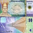 *1000 Soles De Oro Mayan Yucatan 2012 UNC polymer *1000 Soles De Oro Mayan Yucatan 2012 UNC polymer