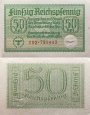 *50 Reichspfennig Nemecká ríša - okupované územia 1939 UNC *50 Reichspfennig Nemecká ríša - okupované územia 1939 UNC