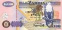 *100 Kwacha Zambia 1992-2011, P38 UNC