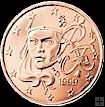 1 Euro Cent Francie 2006