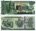 *1000 Leke Albánsko 1994, P58a UNC *1000 Leke Albánsko 1994, P58a UNC