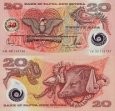 *20 Kina Papua Nová Guinea 2003, polymer P27 UNC, pamätná *20 Kina Papua Nová Guinea 2003, polymer P27 UNC, pamätná