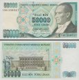 *50 000 Lír Turecko 1970 (1984-2002), P203a UNC *50 000 Lír Turecko 1970 (1984-2002), P203a UNC