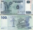 *100 Frankov Demokratická republika Kongo 2007, P98a UNC *100 Frankov Demokratická republika Kongo 2007, P98a UNC